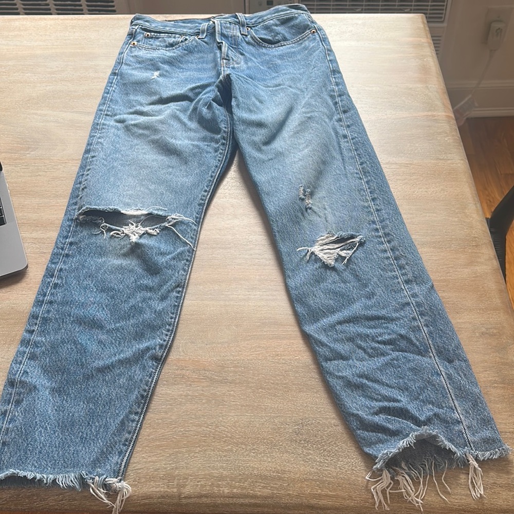 Levi wedge jeans